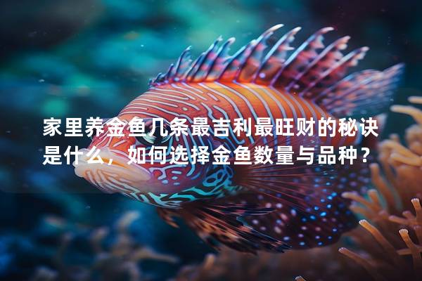 家里养金鱼几条最吉利最旺财的秘诀是什么，如何选择金鱼数量与品种？
